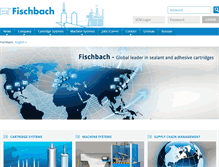 Tablet Screenshot of fischbach-fi.com